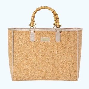 Lilly Pulitzer Soiree Cork Tote Bag